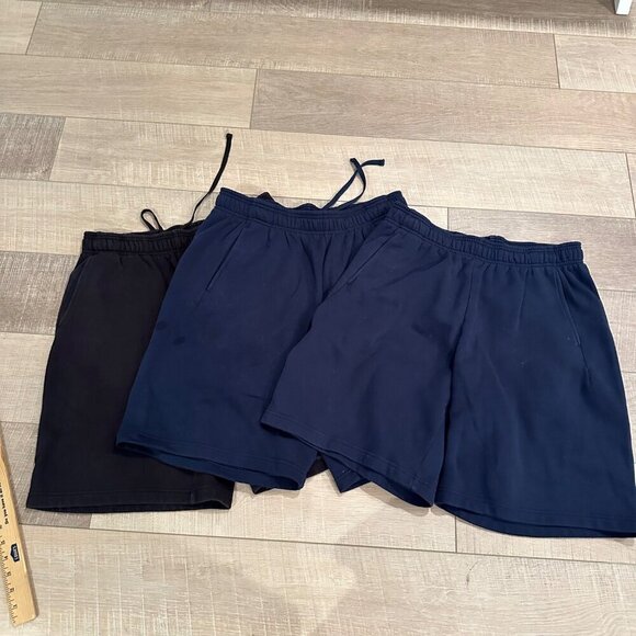 Athletic Works Other - ATHLETIC WORKS MENS GYM JOGGING SHORTS SIZE MEDIUM 32-34 3 PAIR